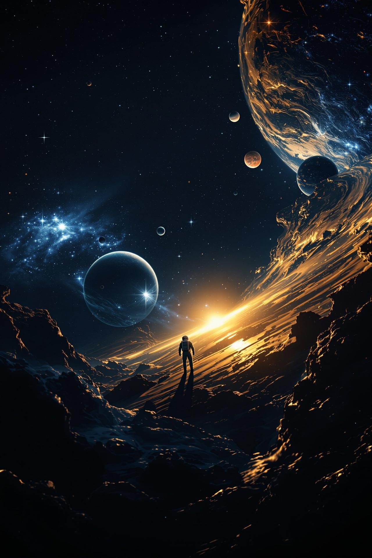 星际穿越 - 2014年科幻电影 影片《星际穿越》海报